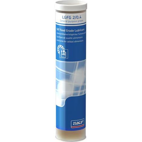 Graisse General Purpose Food Grade Grease Huile minérale SKF, Cartouche de 420 ml NSF ( Prix pour 1 )