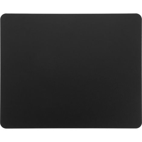 Tapis de Souris Rigide Noir Ultra-Fin en Alliage D'aluminium pour Bureau et Étude Finition Soignée et Double Face (1/5)