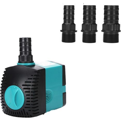 Aquarium pump, pond pump, submersible pump, water pump, fountain pump, (2500 l/h, 50 watts), HMAX 2.5m (1/5)