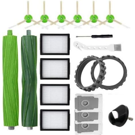 pour IRobot Roomba I7 I7+ I3 I3+ I4 I4+ I6 I6+ I8 I8+ J7 J7+-Plus E5 E6 E7 Robot Aspirateur PièCes ACCESSOIRE D’ASPIRATEUR (1/4)