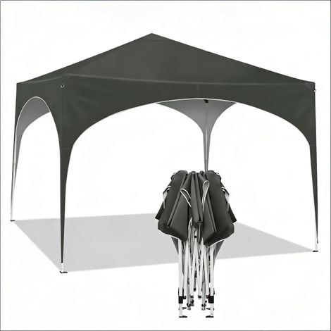 Pavillon extérieur élégant, pavillon, bâche de toit de protection pour arrière-cour, fête sur véranda, jardin (pavillon uniquement) (1/5)