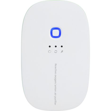 2-in-1-Luftreiniger mit negativen Ionen und Ozon, beseitigt Gerüche und Formaldehyd, US-Stecker 100–240 V (1/5)