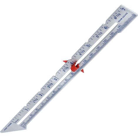 Règle de couture précise pour marges et lignes parallèles, outil de mesure pour boutons et couture DIY (1/5)