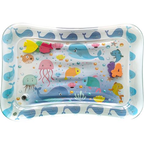 Coussin d'eau gonflable bébé, matelas antichoc marin 50x70cm Type H (1/5)