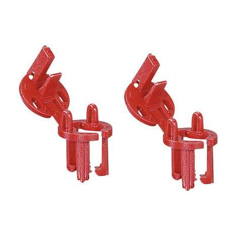 Hensel 2000023 Capot plombable plastique rouge 1 pc(s) C580801 (1/2)