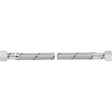 Flexible de bruleur fioul avec ecrou-raccord des deux cotes 3/8" flexible standard 500 mm