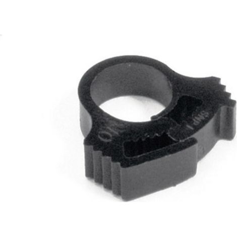 HellermannTyton SNP1-PA66GF13-BK Bride de montage 192-10010 Ø du faisceau (serré)=6 mm 1 pc(s)