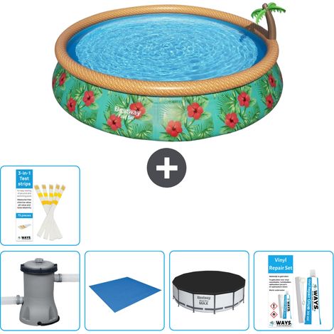 Bestway Piscina Bestway Fast Set Rotonda - 457x84 cm - 8-pezzi  S22684 (1/4)