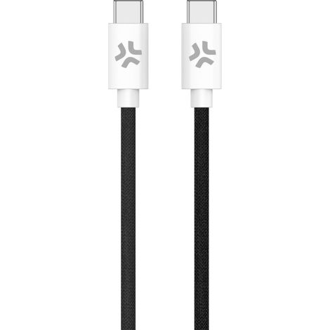 Cable usbc a usbc 15m bk cotton (1/4)