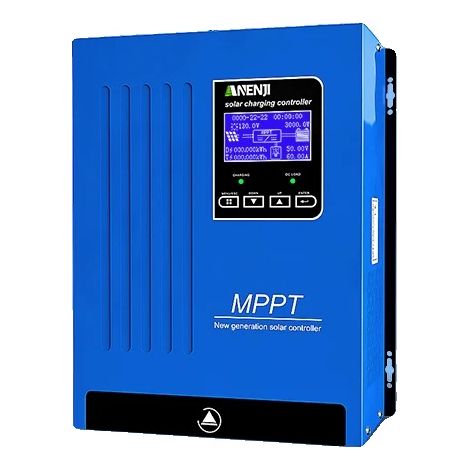 Controlador de carga solar, pantalla LCD, corriente nominal de 80 A, ANJ-MPPT-48V-80A (1/5)