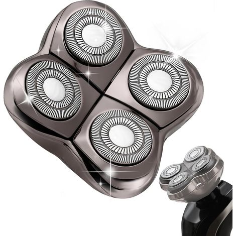 Replacement Razor Blade, Compatible with Skull Shaver Pitbull, Precise Bald Head Shaver, Skull (1/5)
