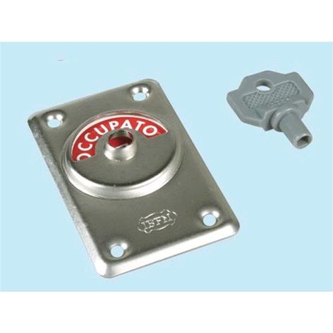 Catenaccio Libero-Occupato Art. 33  cm. 4xH8 conf. 6pz