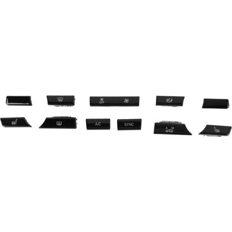 Jeffergarden Klimaanlagen-Lüftungsreglerknopf, 11-teiliges Set, Ersatz für X3 X4 F25 F26 2013 – 2018 (1/5)