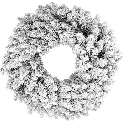 Coroncina monte bonifato innevato cm 50
