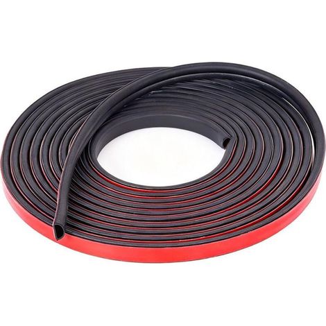 Bande d'étanchéité autocollante pour portes et fenêtres de 6 m, pour une isolation phonique, anti-poussière et coupe-vent. (1/5)