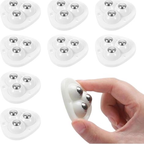 Ruedas para muebles, ruedas planas para muebles, mini ruedas para cubos de basura y todo tipo de muebles pequeños.