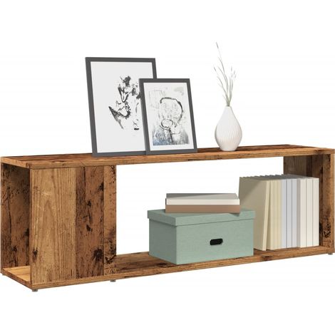 TV-Schrank Altholz-Optik 100x24x32 cm Holzwerkstoff