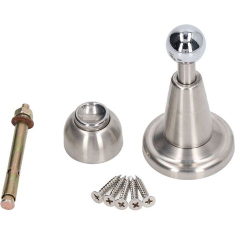 Butée de Porte MagnéTique, Butée de Porte MagnéTique en Acier Inoxydable Robuste pour Salle de Bain (1/4)