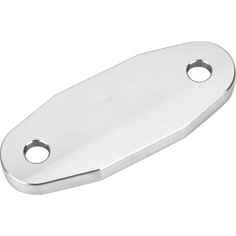 Kraftstoffpumpenzubehör, Kraftstoffpumpenabweiser, CNC-gefrästes Aluminium, passend für Ford 351C, 351M und 400M Motoren. (1/5)
