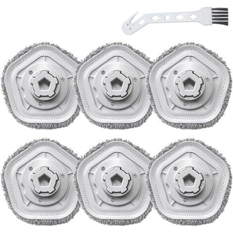 FOREHILL Ersatz-Reinigungspads aus Kunststoff für den Saugroboter Bot W10 W10Pro (1/4)