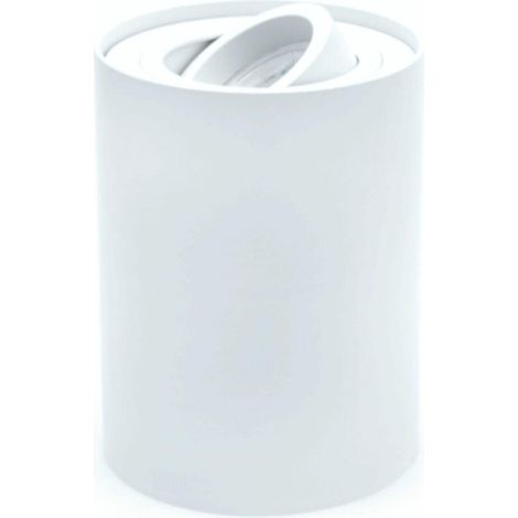 Spot tube LED saillie blanc orientable GU10 CRONO 5004 (1/2)
