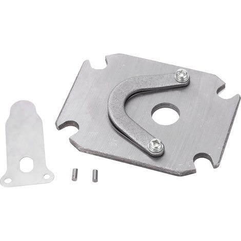 Plaque De Soupape De Compresseur D'air Pièce Métallique Accessoire Ensemble De Remplacement Kit De Plaque De Soupape De Compresseur D'air 3/8in 48x72mm 1P2.5P3P4P (1/5)