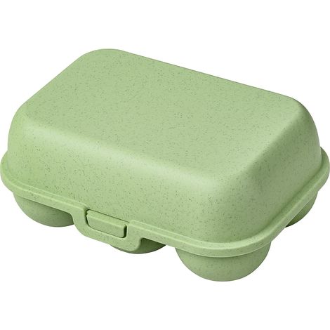 Mini Boîte à œufs Nature Vert Feuille - Egg To Go - Koziol
