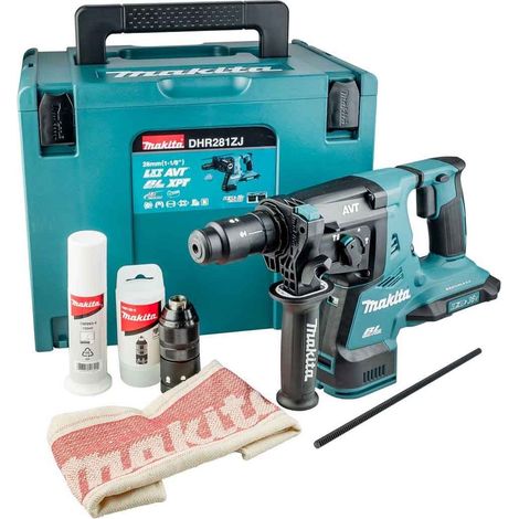 Makita DHR281ZJ Twin 36v 18v LXT SDS Brushless Hammer Drill AVT + Makpac + Chuck (1/5)
