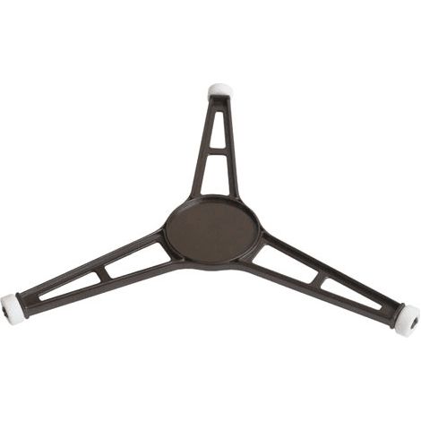 Support plateau à roulettes d'origine (482000007844, 481253578156) Four micro-ondes BAUKNECHT, IGNIS, IKEA WHIRLPOOL, LADEN, RADIOLA, WHIRLPOOL (1/4)
