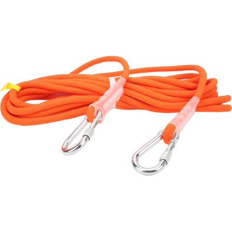 Camnal 12mm/0.5in corde d'escalade extérieur sécurité survie évacuation incendie secours 10m/32.8ft (1/5)
