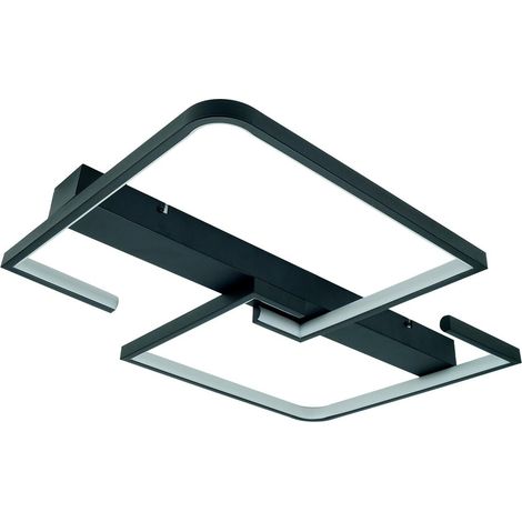 Plafoniera LED Salem nera 48W 4000K 4100lm IdeaLED (1/5)
