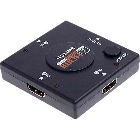 Switch 3x1 HDMI Negro Yatek YK-0301C (1/5)