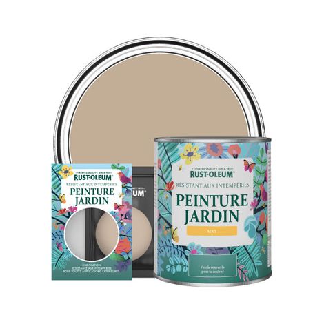 Peinture Jardin, Finition Mat - Caramel Salé (1/3)