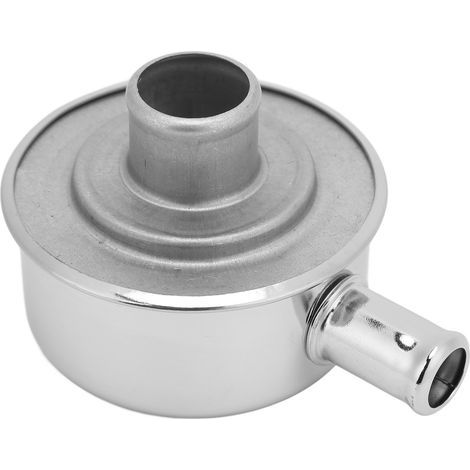 Reniflard de Couvercle de Soupape Rond Aramox Style Poussoir avec Tube de Ventilation Dispositif de Reniflard Hautement Poli pour SBC BBC SBF 350. (1/5)