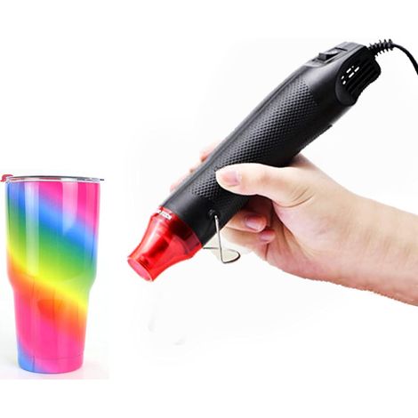 Pistolet à air chaud mini trois cents watts portable pour embossage et séchage outil pour loisirs créatifs et bricolage (1/5)