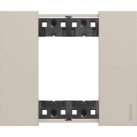 Plaque de finition Living Now Collection Les Sables 2 modules finition Sable (BTKA4802KM)