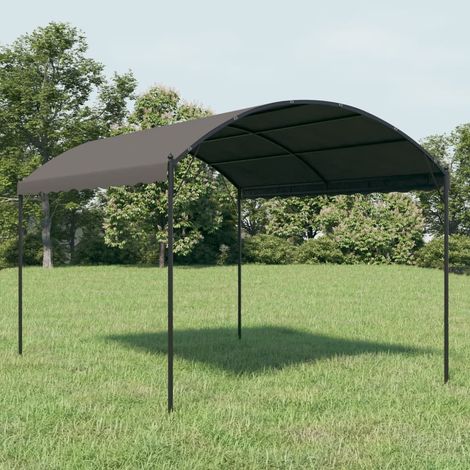 Auvent de parasol Store Banne Auvent de jardin 3 x 4 m Anthracite 57096 (1/5)