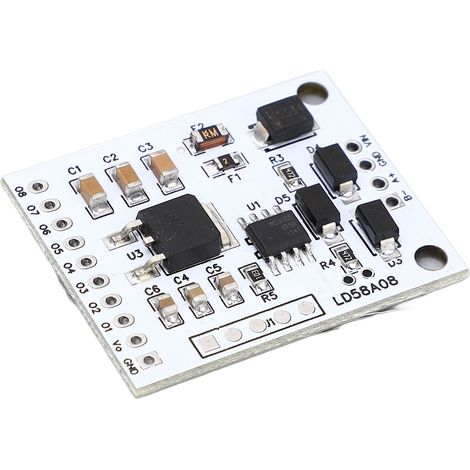 8-Kanal-RS485-zu-PWM-Transistortreibermodul, multifunktionale stiftlose DO-Steuerplatine (1/5)