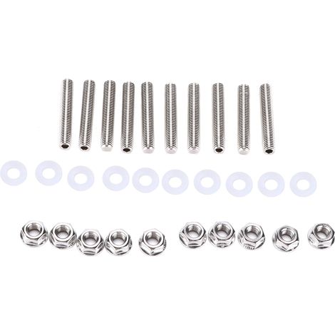 Kit de boulons de remplacement pour goujons de collecteur d'admission pour moteurs Acura BDHF B18 GSR SI, tous modèles (1/5)