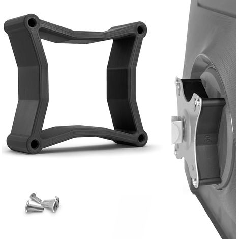 Entretoise VESA Universelle, Spacer - 30mm de Distance - Adaptateur de Support de Moniteur - Compatible avec de Nombreux moniteurs (Samsung Odyssey G5 & Plus) (75x75mm) (1/5)