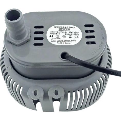 Pompe à eau dédiée à la protection de l'environnement pour la climatisation, 45 W, pour refroidisseur d'air industriel par évaporation. (1/5)