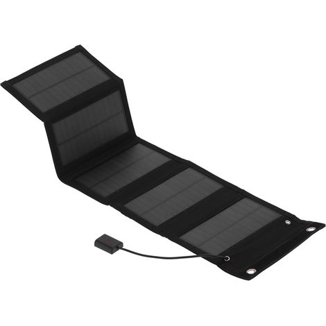 Kit de panel solar de 5 capas de 20 W, kit de cargador de batería portátil, panel fotovoltaico para viajes y campamentos al aire libre (1/5)