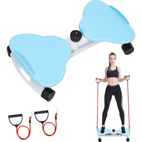 Plateau de torsion avec corde élastique, rotation 180°, antidérapant, 136 kg