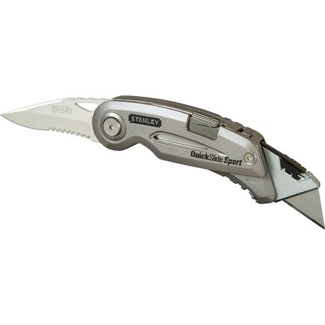 Couteau sport Quickslide 0-10-813 - STANLEY - Couteau double lame (1/2)