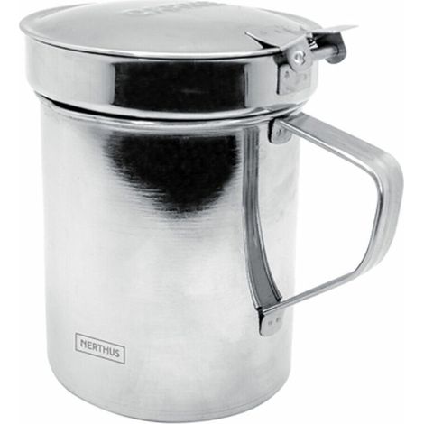 Küchenzubehör vin-bouquet grease strainer jug 425 ml Edelstahl