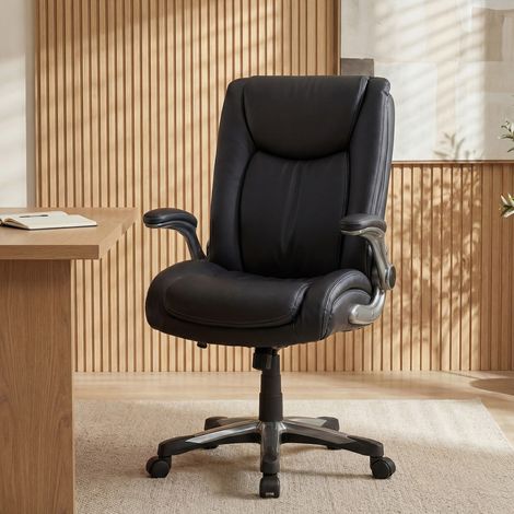 COLAMY Chaise de bureau – Chaise de bureau ergonomique Robuste, charge maximale 181 kg-Noir