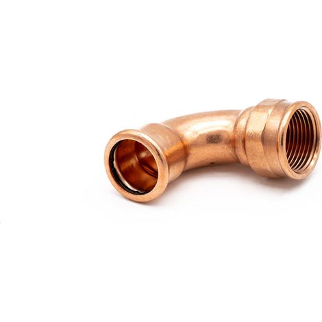 PrimaPress 28mm x 1" Copper 90° Elbow - Premium Pipe Fitting (1/3)