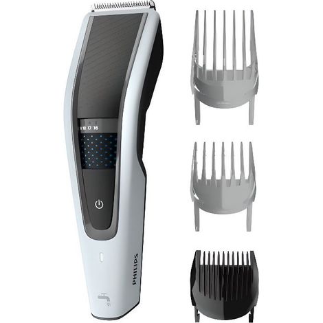 Philips HC5610/15 Tondeuse à cheveux Avec ou sans fil 28 hauteurs de coupe Précision de coupe : 1 mm Noir/Gris (1/4)