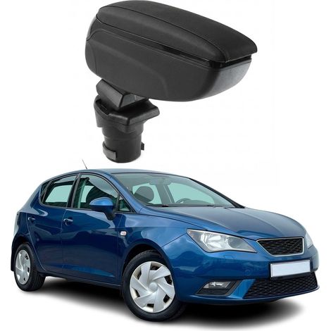 OMAC Armlehne für Seat Ibiza 2008-2017 Verschiebbar Schwarz (1/5)