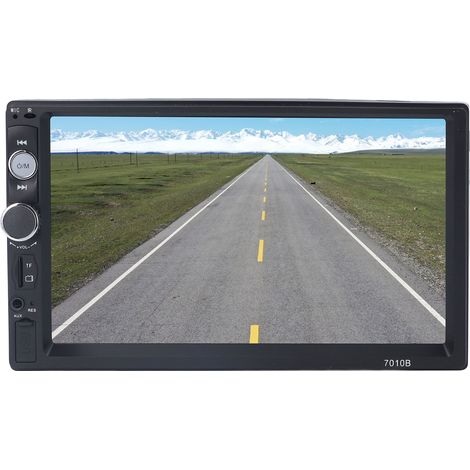 Autoradio 2DIN avec écran tactile 7 pouces, Mirror Link, Bluetooth, lecteur MP5, port USB et radio FM (1/5)